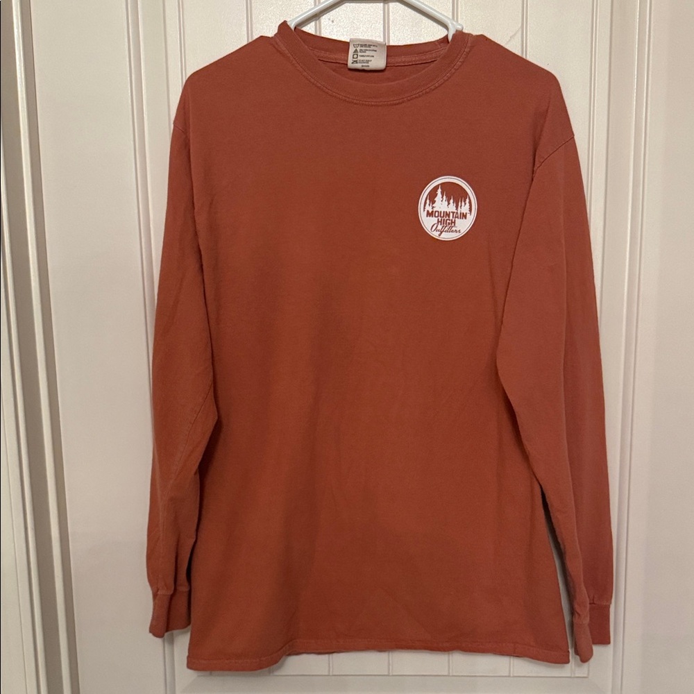 Comfort Colors Long Sleeve Tee - Rustic Orange
